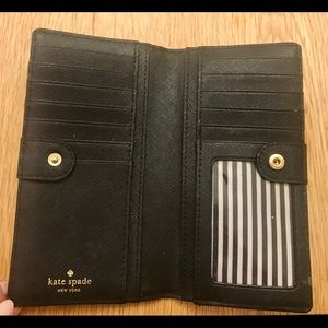 Kate Spade black wallet